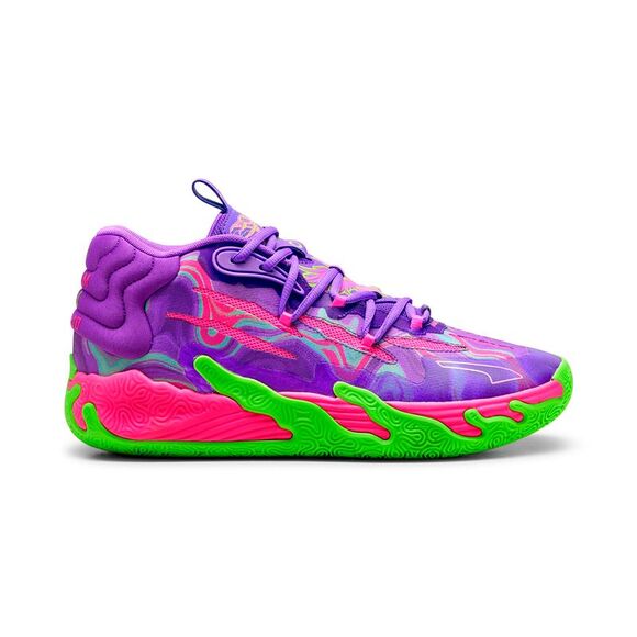 Puma Mens Lamelo Ball MB.03 Toxic Purple Shoes (NWT)